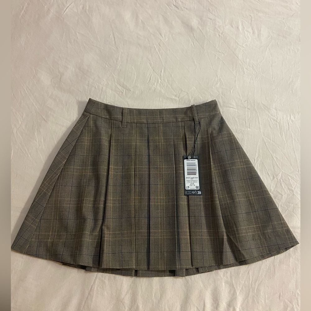 ASOS Vero Moda Checkered Mini Skirt US 2